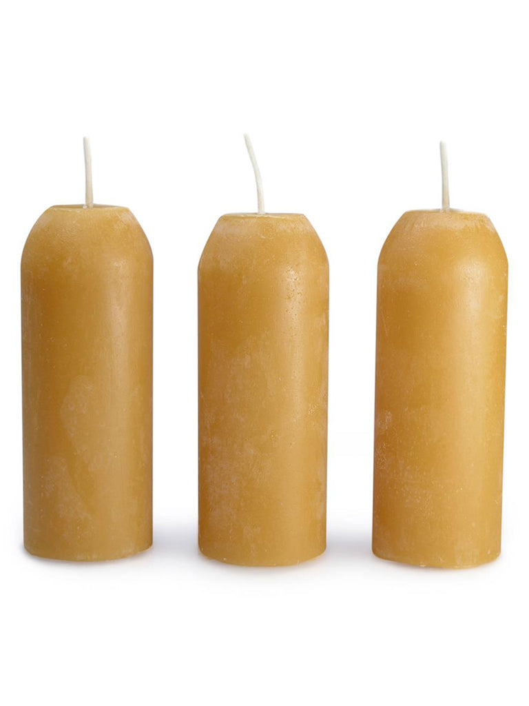 Natural Beeswax Candles | 18-Hour Burn Time with Cotton Wick | Clean Light for Home Ambiance 0