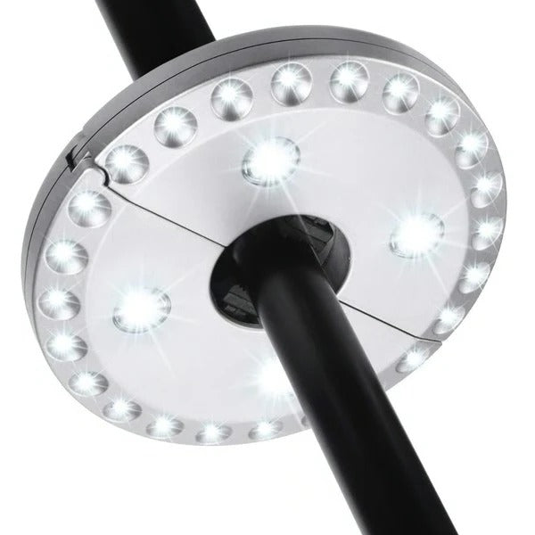 Umbrella Light LED Warm Glow for Deck and Garden Alvore