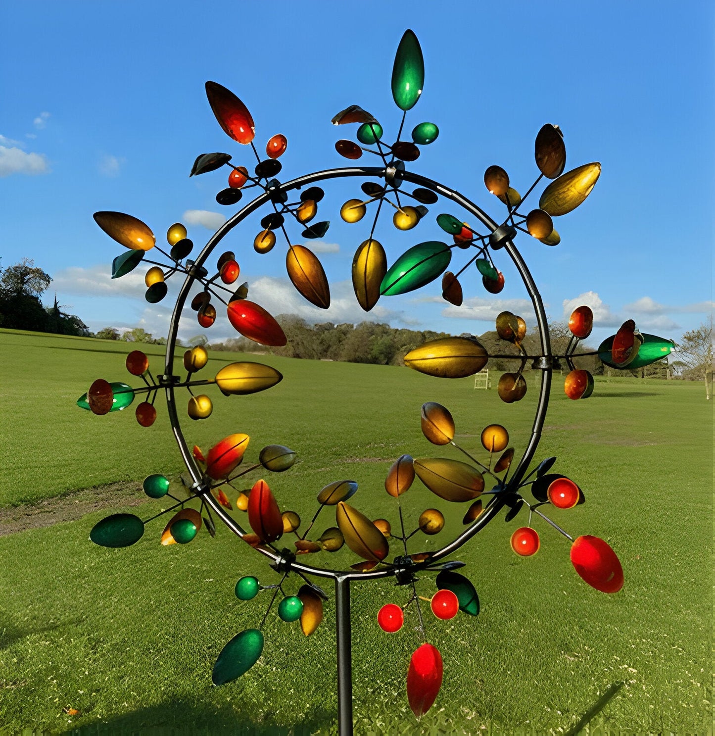 Kinetic Metal Windmill Spinner Alvore