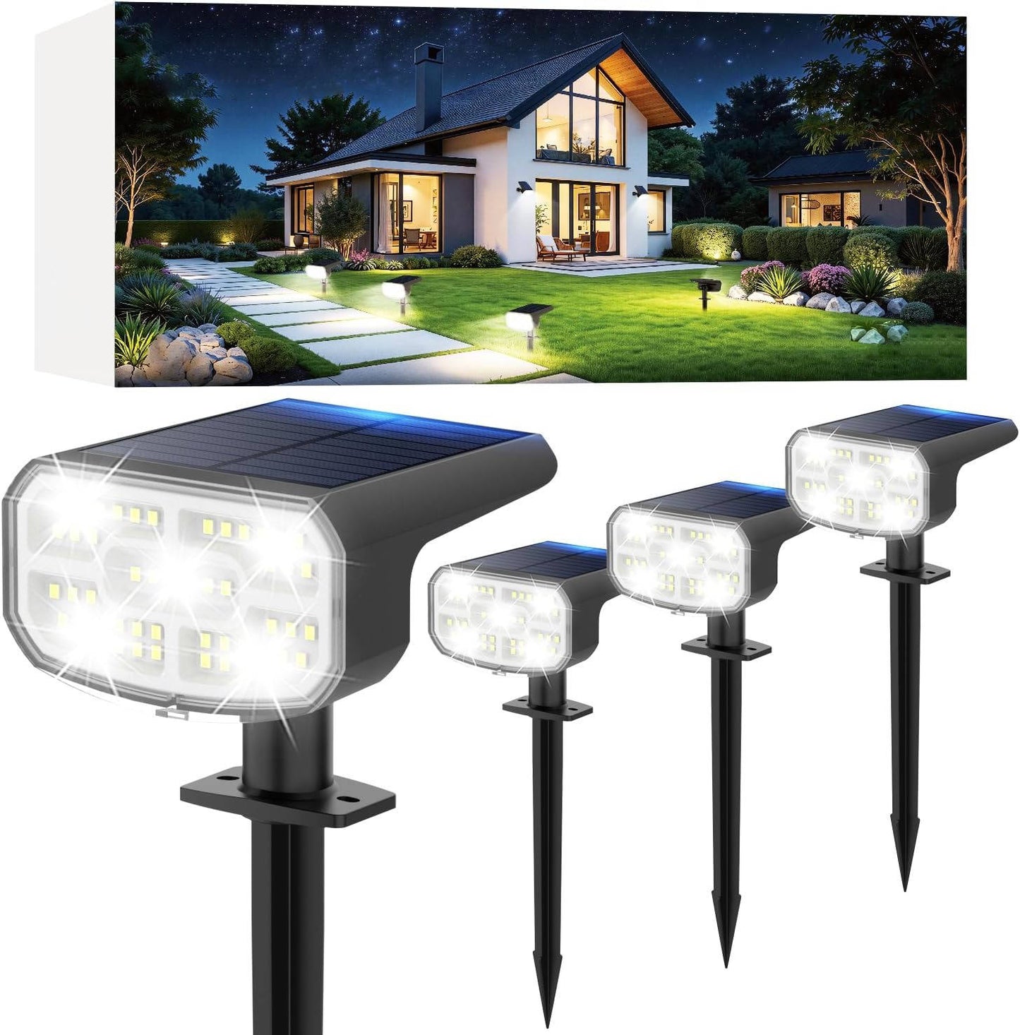 Solar Spot Lights Outdoor Alvore