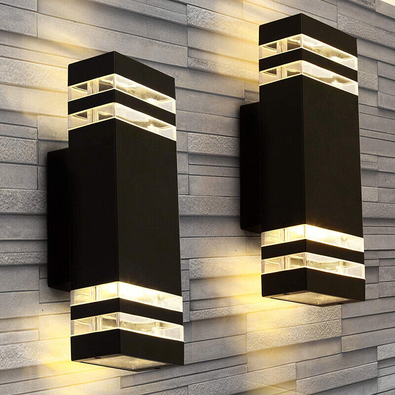 Outdoor Modern Wall Lamp (set of 2) Alvore