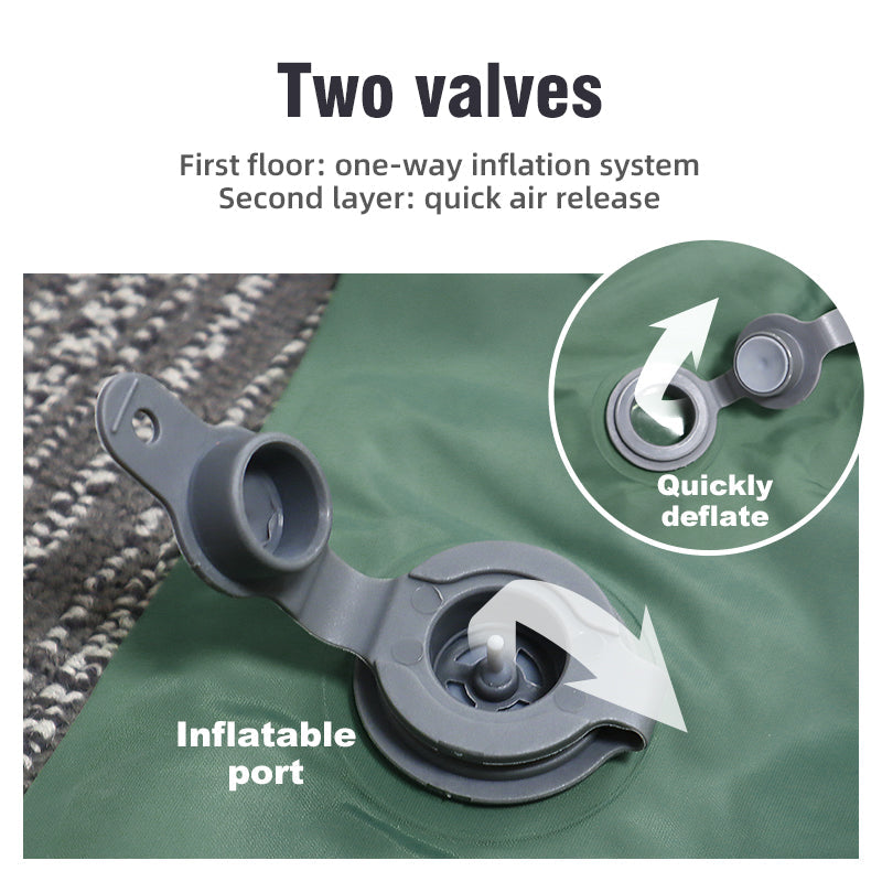Self-Inflating Double Camping Air Mattress Alvore