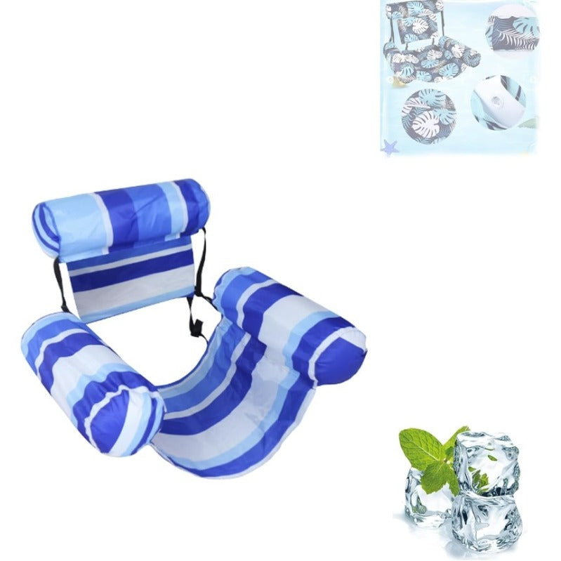 Inflatable Pool Float Chair with Mesh Seat Alvore