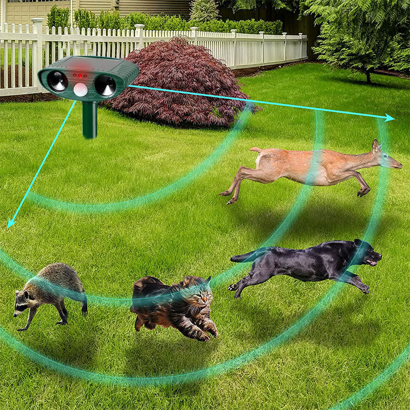 Ultrasonic Armadillo Repellent Alvore