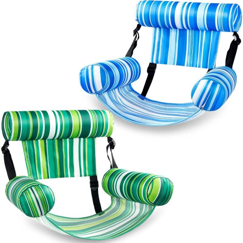 Inflatable Pool Float Chair with Mesh Seat Alvore