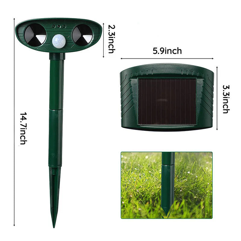 Ultrasonic Armadillo Repellent Alvore