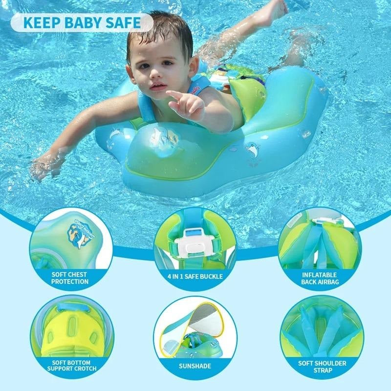 Alvore Baby Float with Detachable Sun Shade Alvore