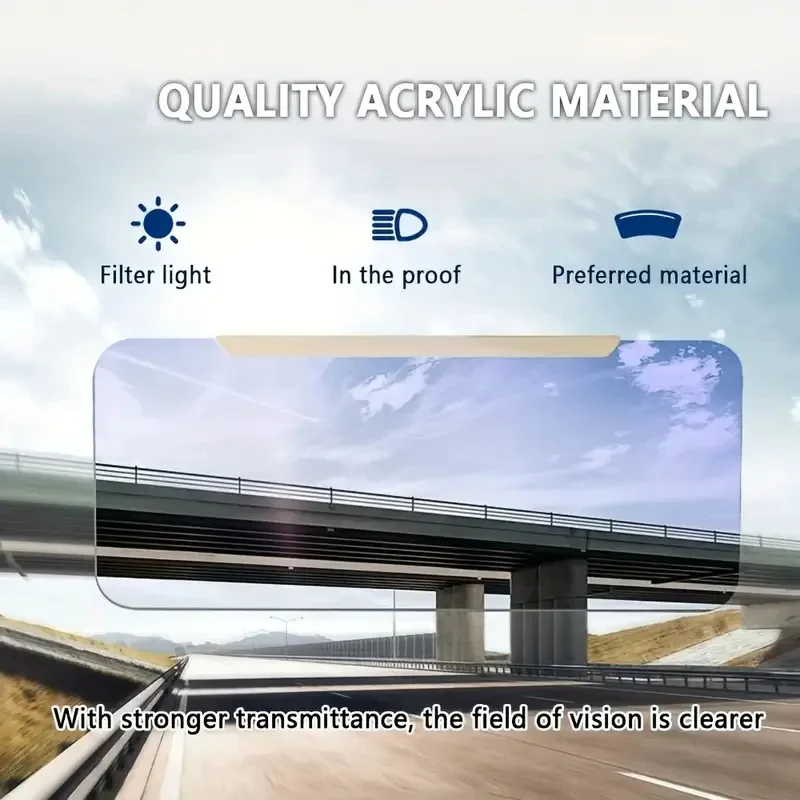 Comfort Drive | Car Sun Visor Extender with Polarized Lenses | Adjustable Anti-Glare Shield for Day and Night Protection 1