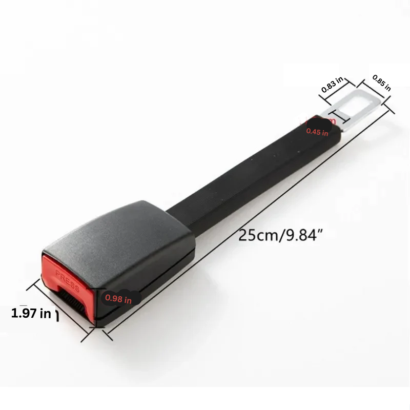 Comfort Extend | 11-Inch Rigid Seat Belt Extender with Easy Access | Durable Design for Enhanced Vehicle Comfort 6