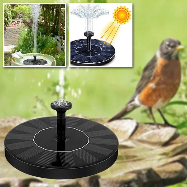 EcoFlow | Solar Water Fountain with Automatic Activation | Eco-Friendly Outdoor Decor for Gardens and Birdbaths 4