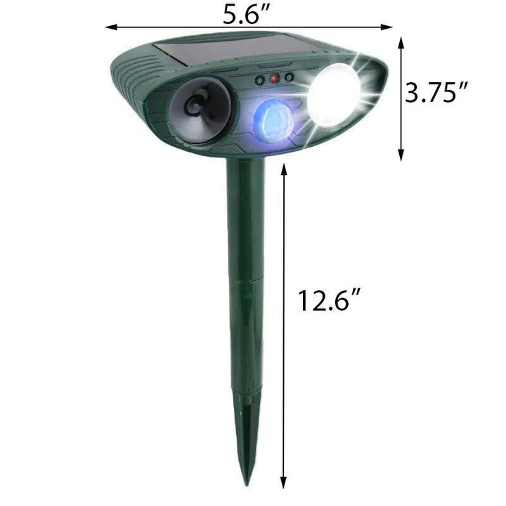EcoGuard | Ultrasonic Rabbit Repeller with Solar Power & Motion Detection | Humane Solution for Garden Protection 4