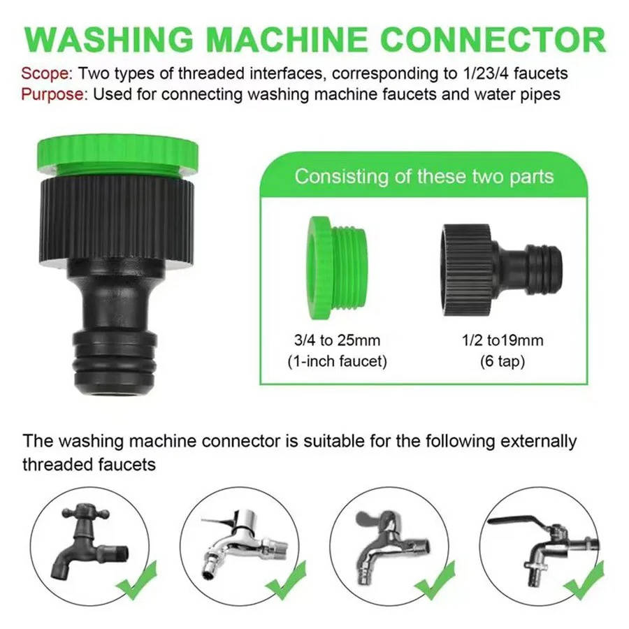 Expandable Garden Hose | Lightweight & Durable Design with 7 Spray Modes | Perfect for Effortless Watering and Cleaning 2