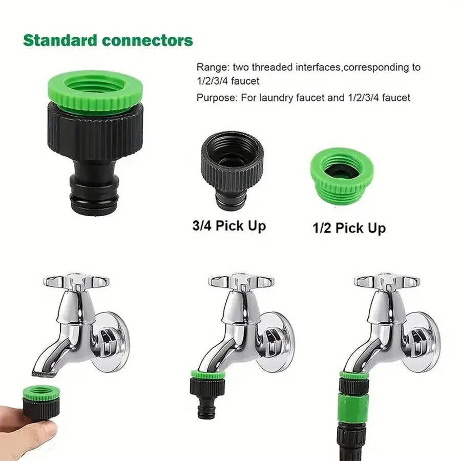 Expandable Garden Hose | Lightweight & Durable Design with 7 Spray Modes | Perfect for Effortless Watering and Cleaning 4