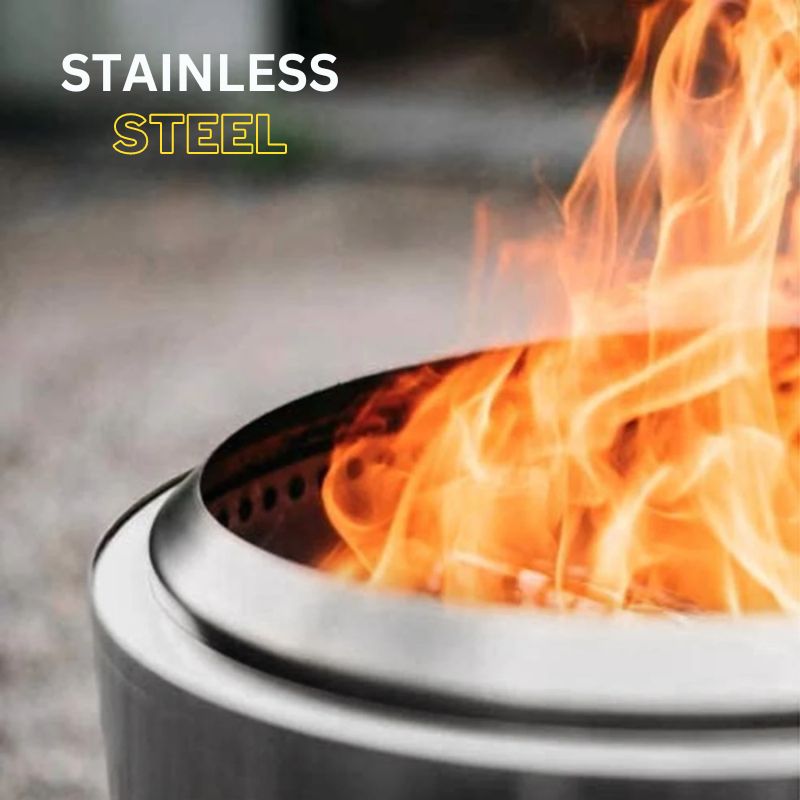 Portable Smokeless Fire Pit Alvore