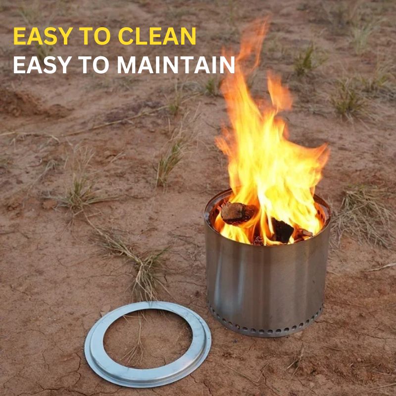 Portable Smokeless Fire Pit Alvore