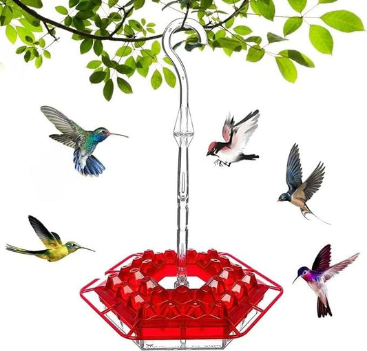 Garden Delight | Ant Proof Hummingbird Feeder with Built-in Moat | Durable Design for Pest-Free Feeding 0