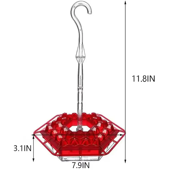 Garden Delight | Ant Proof Hummingbird Feeder with Built-in Moat | Durable Design for Pest-Free Feeding 3