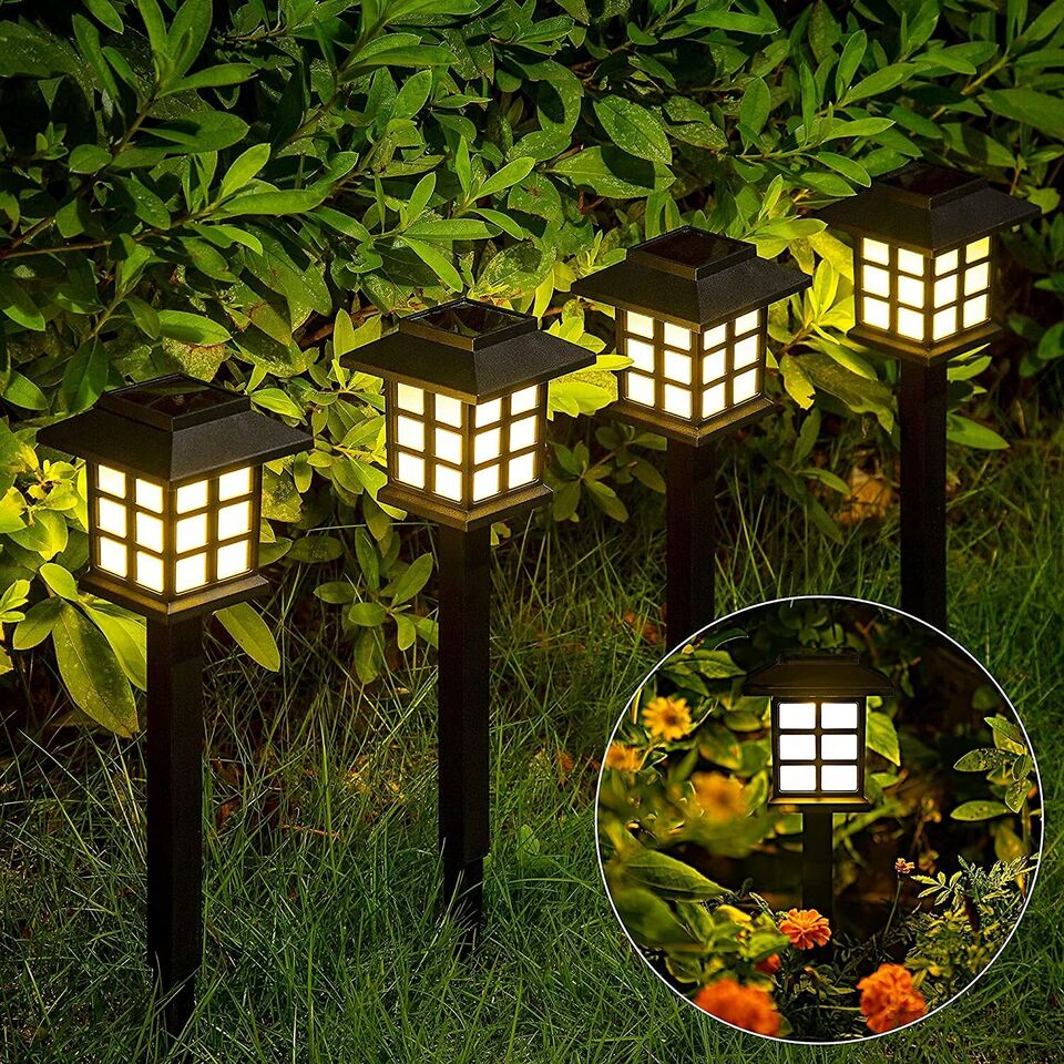 Outdoor Solar Pathway Lights | 12-Pack with Waterproof Design | Eco-Friendly Lighting for Gardens 3