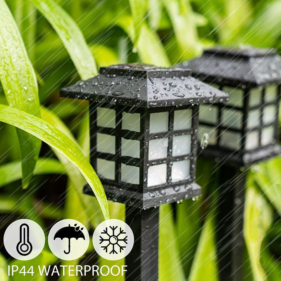 Outdoor Solar Pathway Lights | 12-Pack with Waterproof Design | Eco-Friendly Lighting for Gardens 4