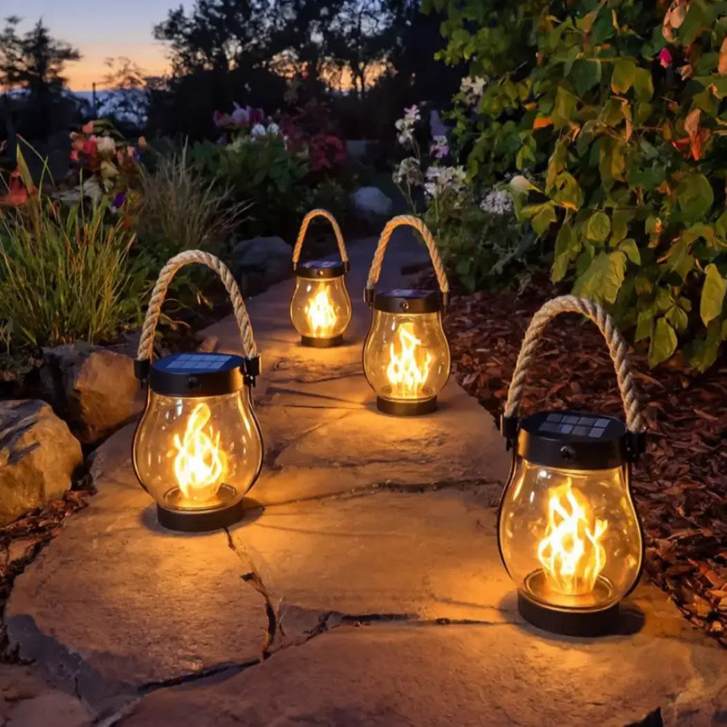 Solar Flame Lantern Alvore