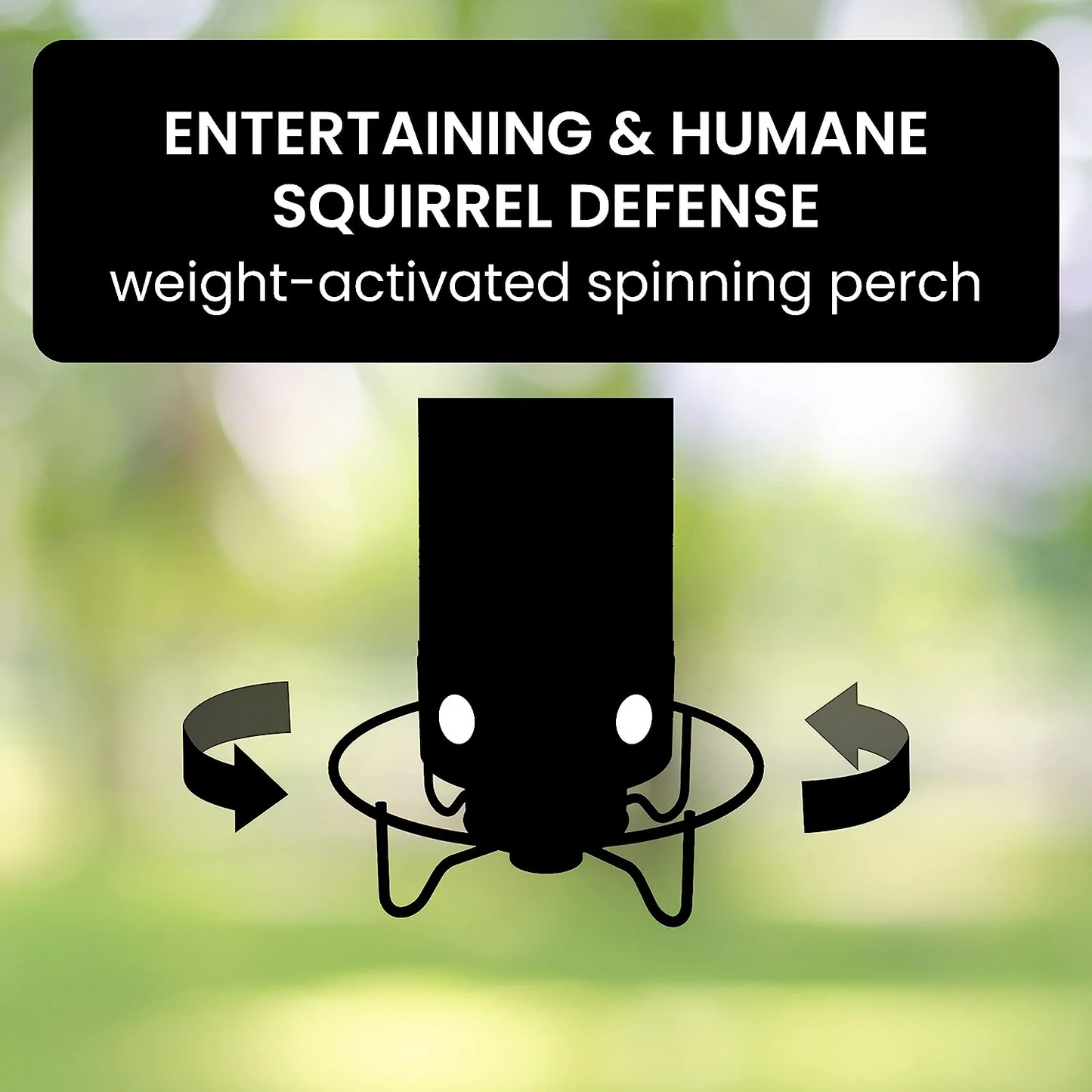 Ultimate Squirrel-Proof Bird Feeder with Weight-Activated Perch | Durable Metal Design for Backyard Birdwatching 3
