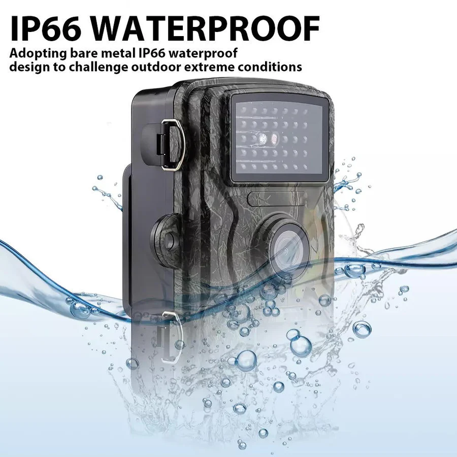 Wildlife Watcher | Night Vision Outdoor Camera with 38 Infrared LEDs | High-Definition Monitoring for Nature Enthusiasts 1