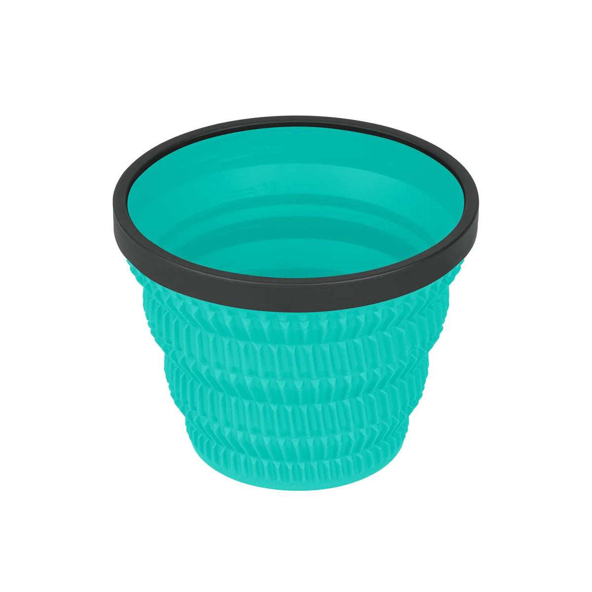 X-Series | Collapsible 16oz Silicone Mug with Cool Grip Fins | Heat-Resistant Design for Safe Drinking 0