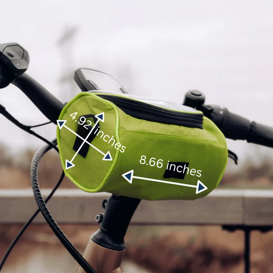 Bicycle Frame Bag with Touchscreen Alvore