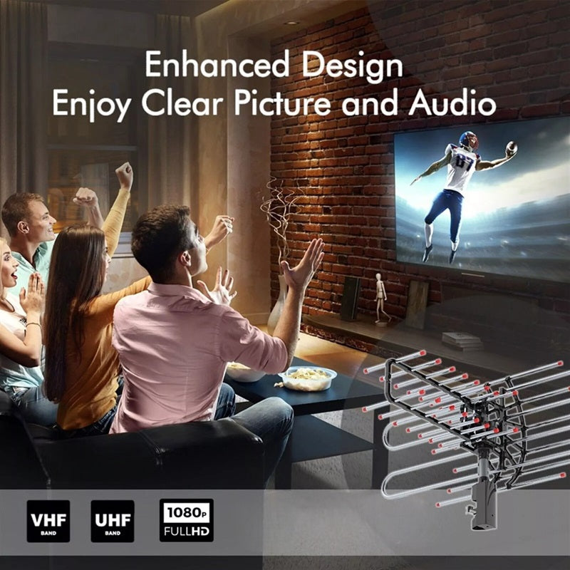 Long Range Outdoor HD TV Antenna Alvore