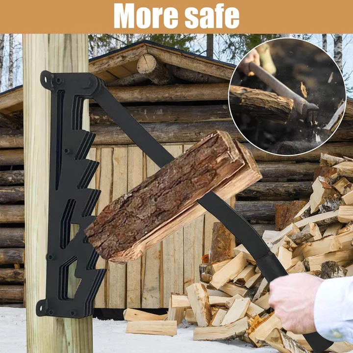Wall Mounted Firewood Kindling Splitter Alvore