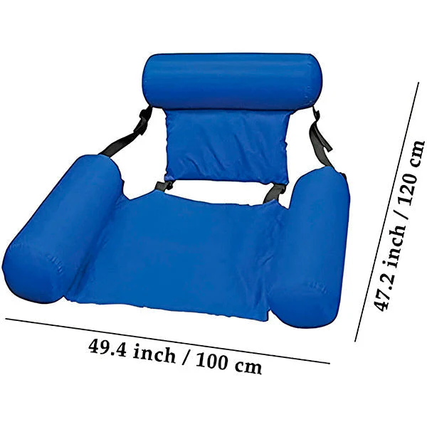 Floating Swim Chair with Backrest Alvore