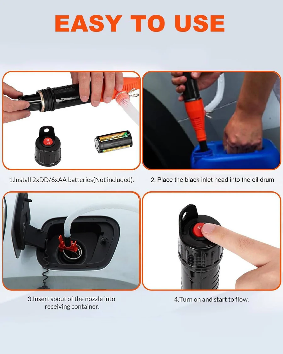 Portable Electric Siphon Pump Alvore