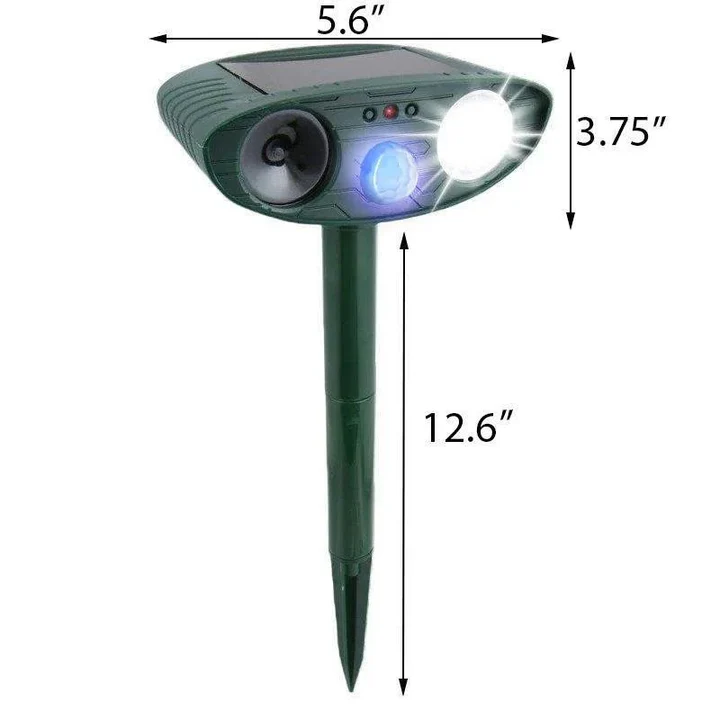 Solar Ultrasonic Chipmunk Repeller Alvore