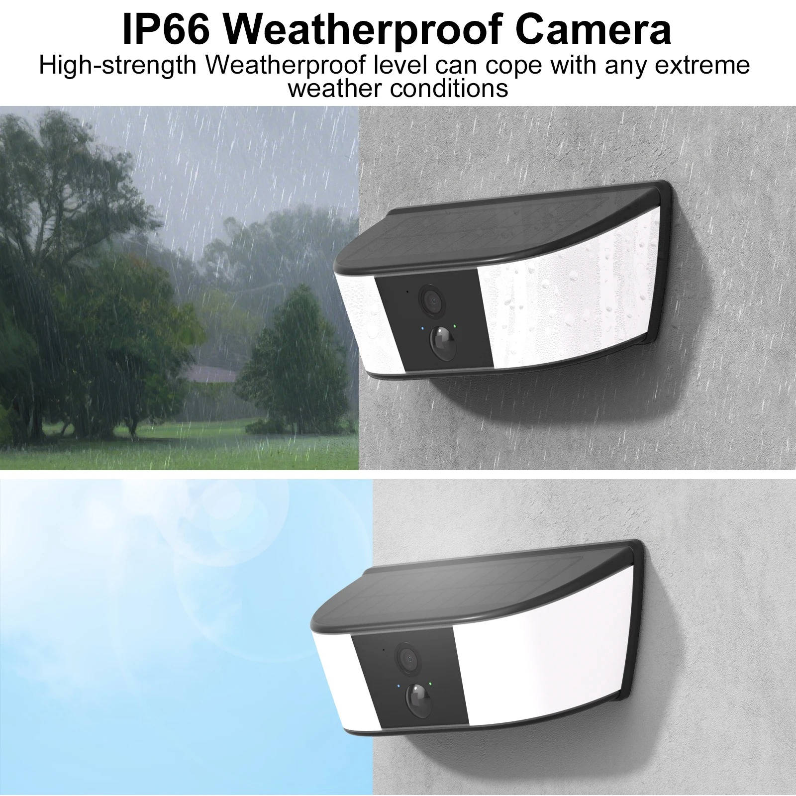 2K Wifi Wireless Floodlight Camera, Two Way Audio Alvore