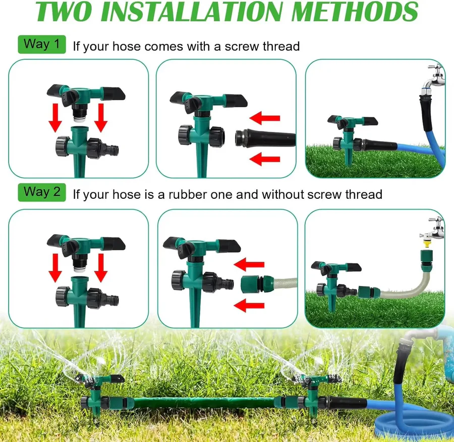 Sprinkler Systems for Gardens 5 Set Alvore