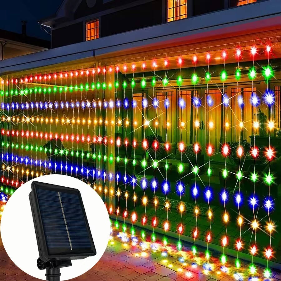 Solar LED Curtain Lights Alvore