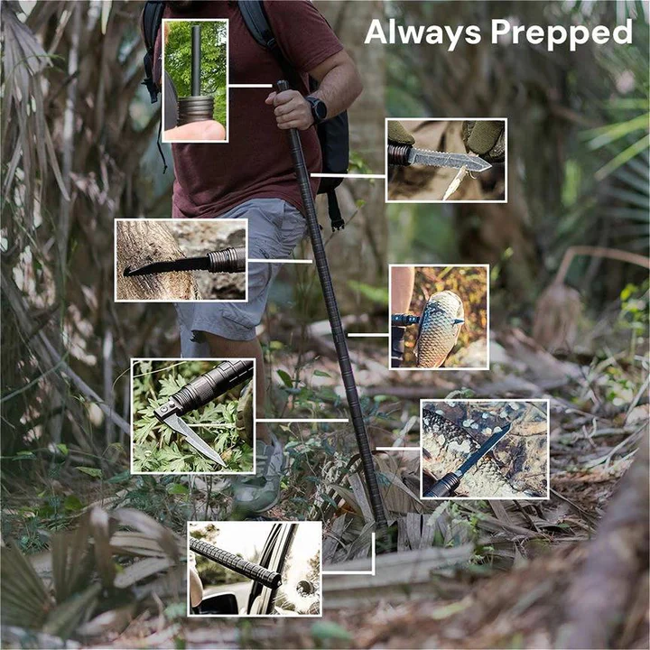 Tactical Walking Stick Alvore