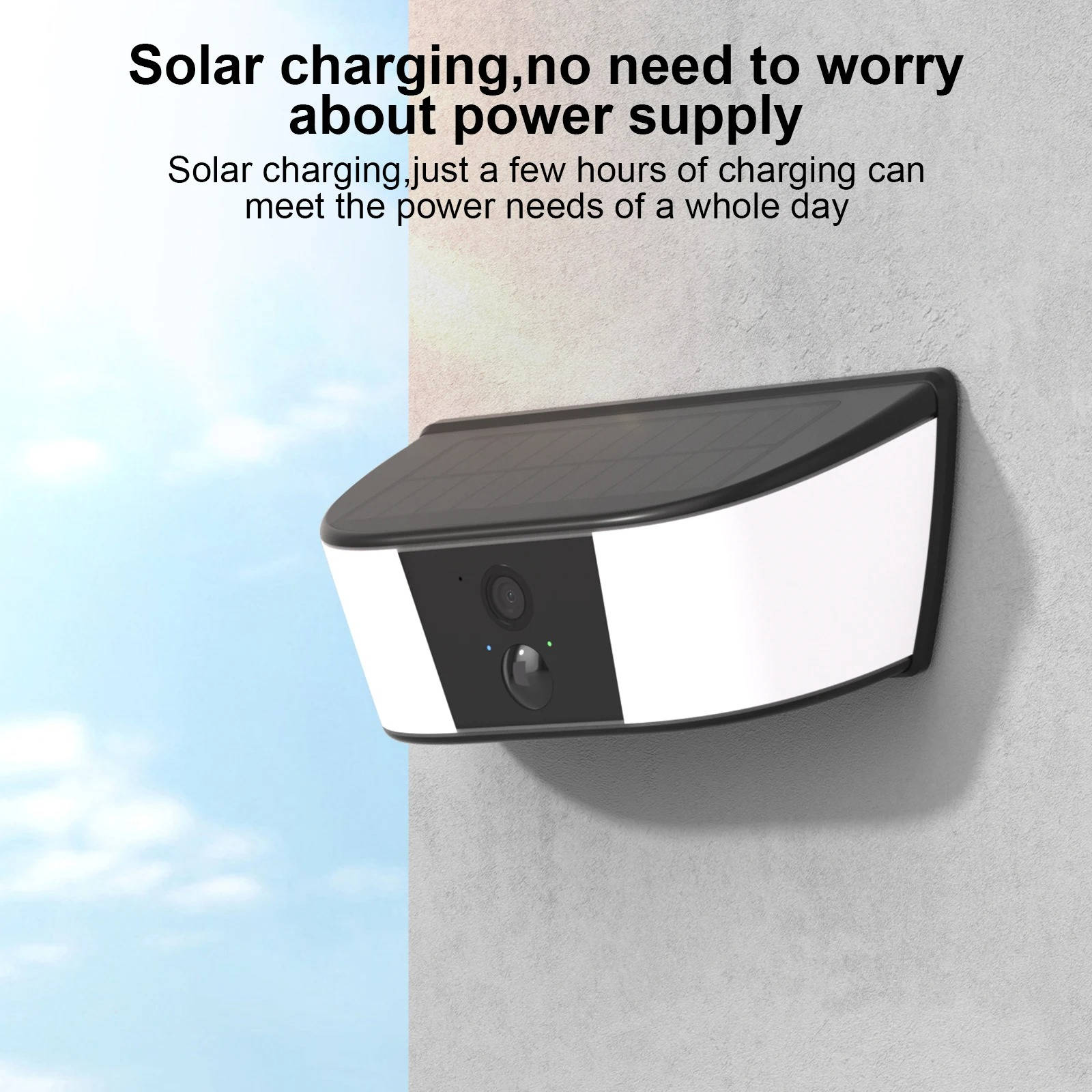 2K Wifi Wireless Floodlight Camera, Two Way Audio Alvore