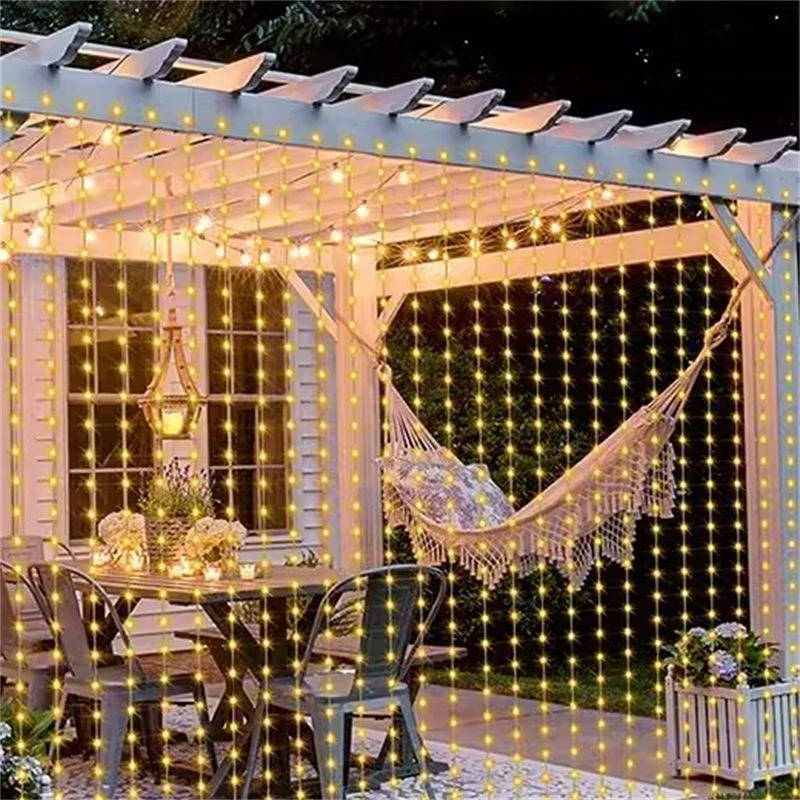 Solar LED Curtain Lights Alvore