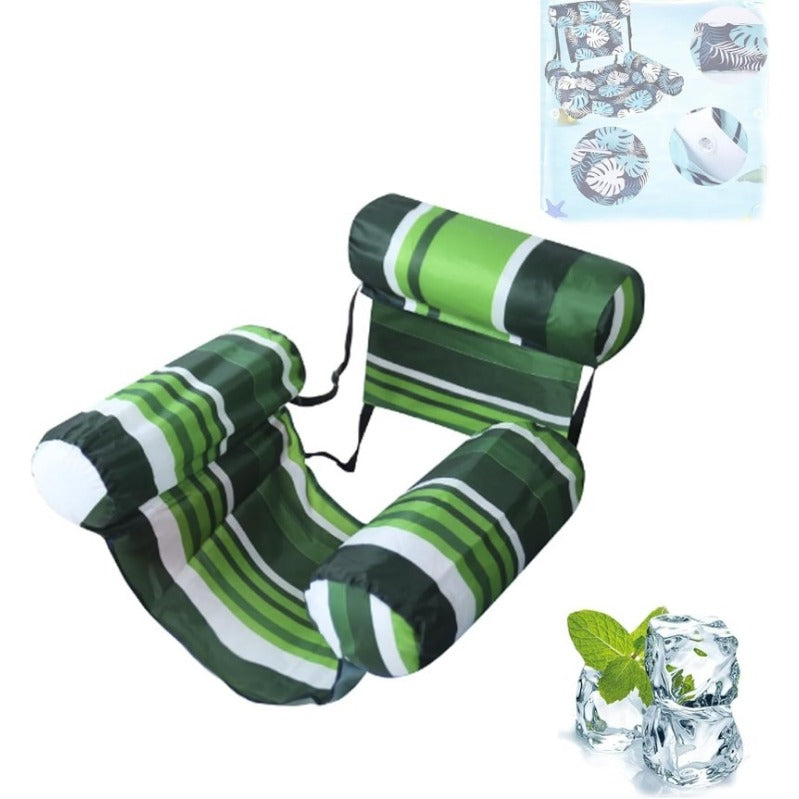 Inflatable Pool Float Chair with Mesh Seat Alvore