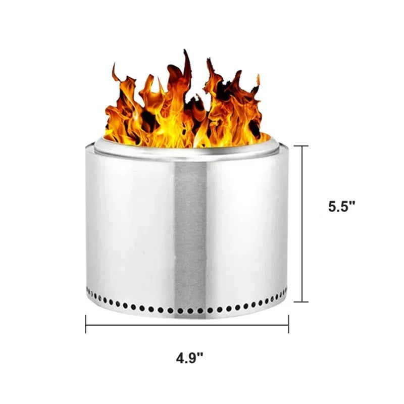 Portable Smokeless Fire Pit Alvore