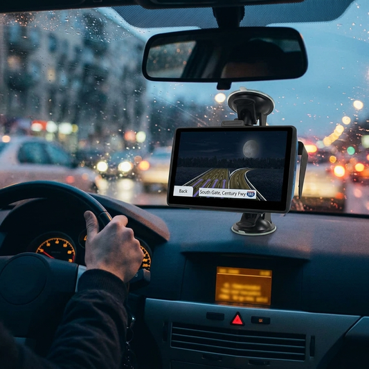 GPS Navigation System in use