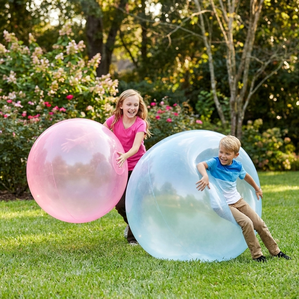 Magic Bubble Ball, Stretchy Inflatable Toy for Kids and Adults lifestyle