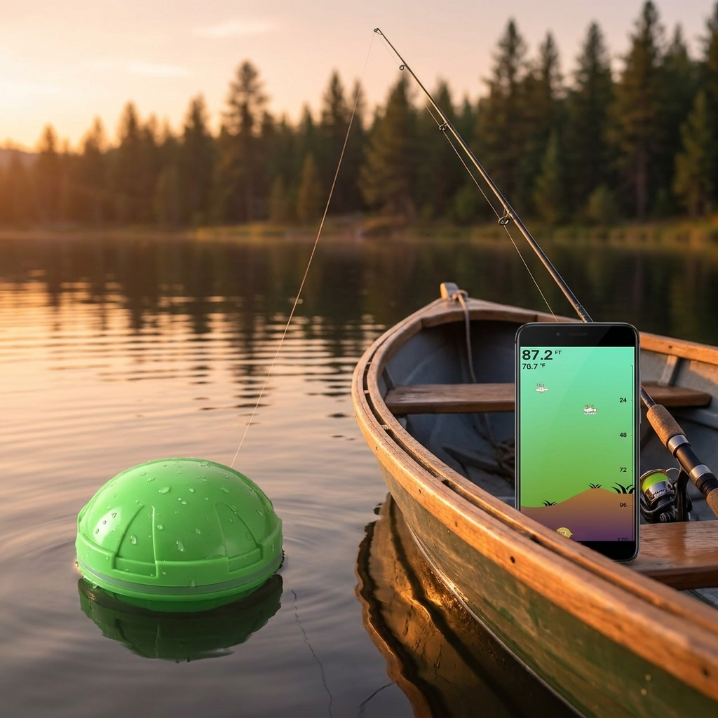 Smart Sonar Fish Finder lifestyle