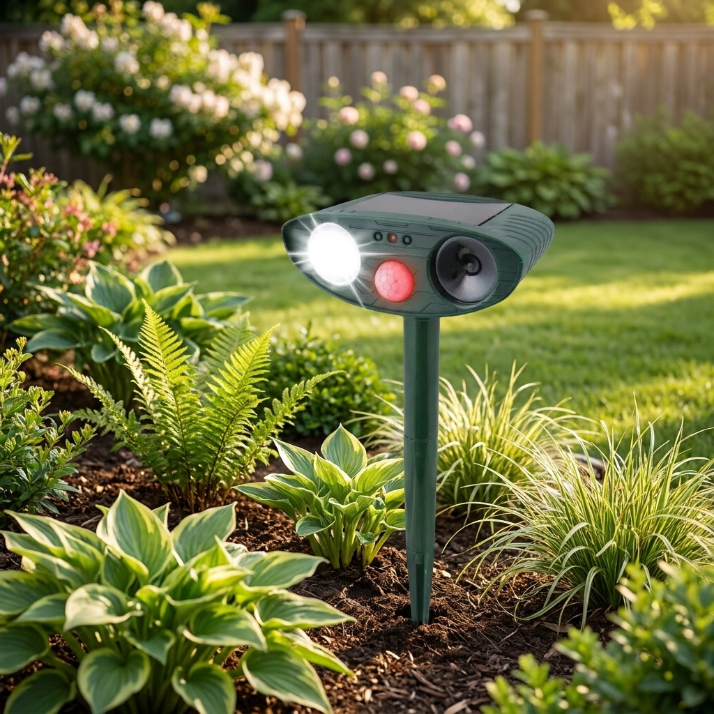 Ultrasonic Armadillo Repellent lifestyle