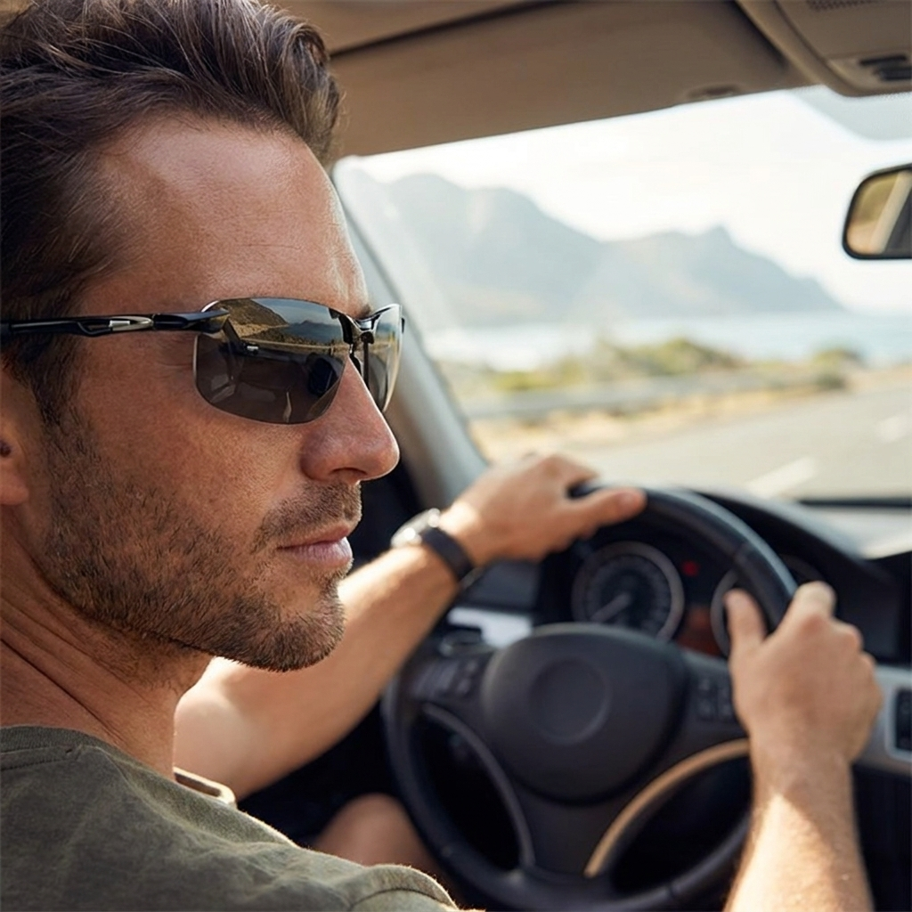 Polarized Photochromic Sunglasses lifestyle