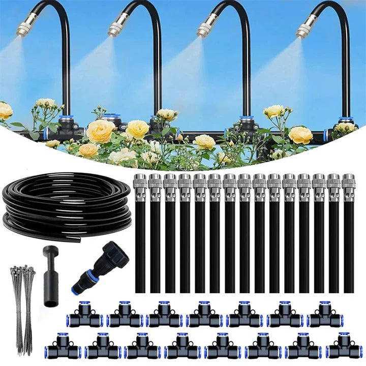 Drip Irrigation Kit with 360 degree Flexible Hose Alvore
