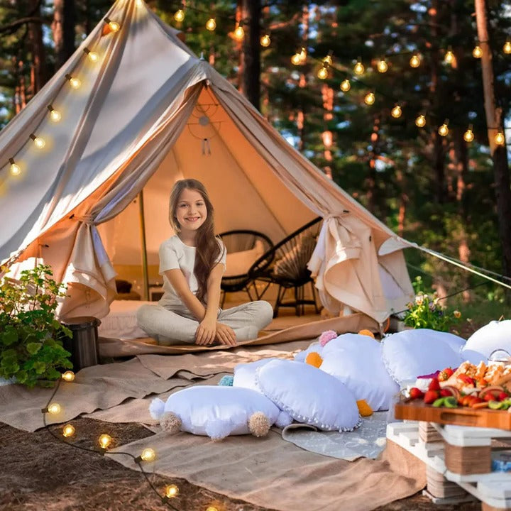 Outdoor LED Bulb String Lights for Home and Events Alvore