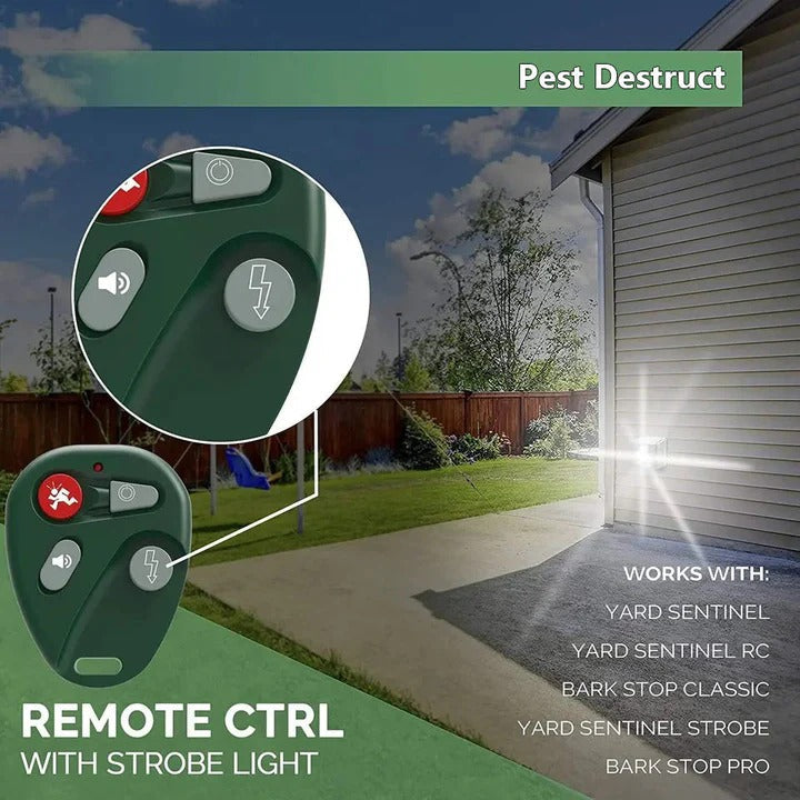 Ultrasonic Bird Deterrent Solar-Powered Outdoor Device Alvore