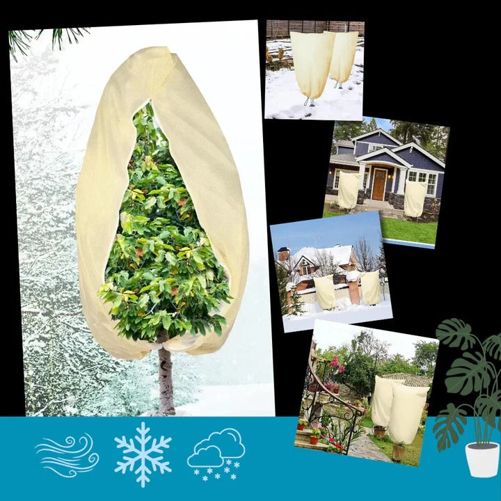 Garden Plant Covers, Non-Woven Fabric for Freeze Protection Alvore